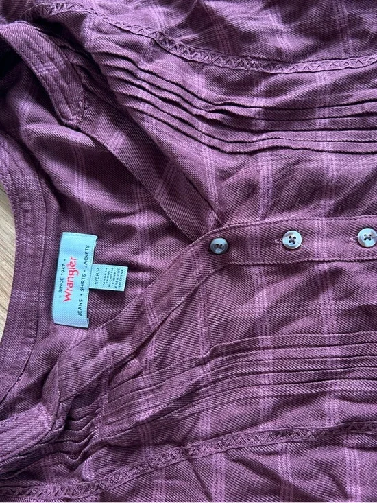 Wrangler Plum blouse - Picture 2 of 5